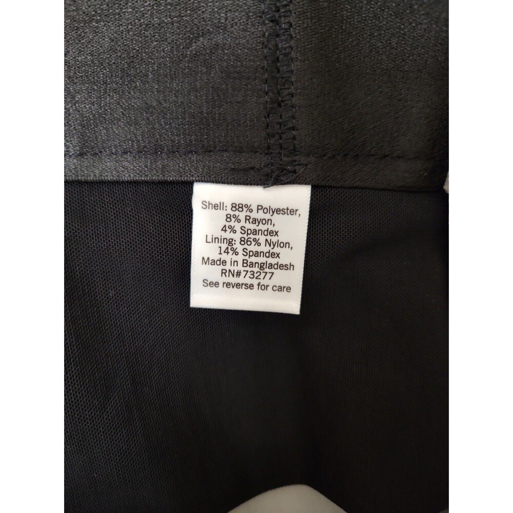 Nine West Mid Rise Barely Bootcut Dress Pants Womens 14 Gray Stretch NEW - Picture 9 of 10